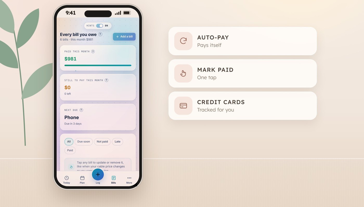 Bills that remember themselves